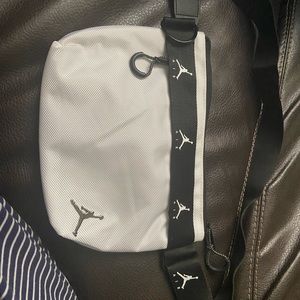 Black and white air Jordan Fanny pack